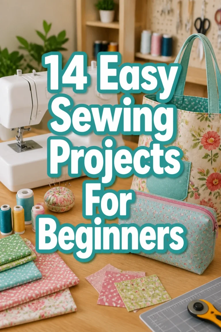 14 Easy Sewing Projects For Beginners