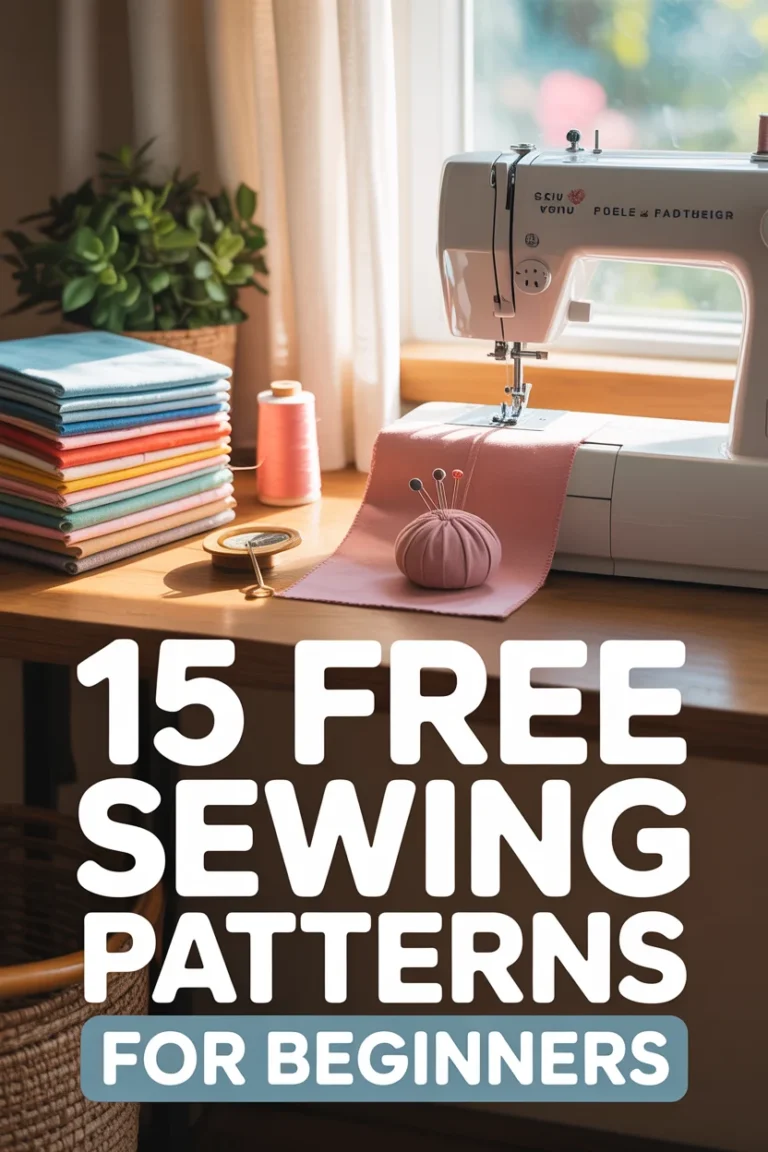 15 Free Sewing Patterns For Beginners