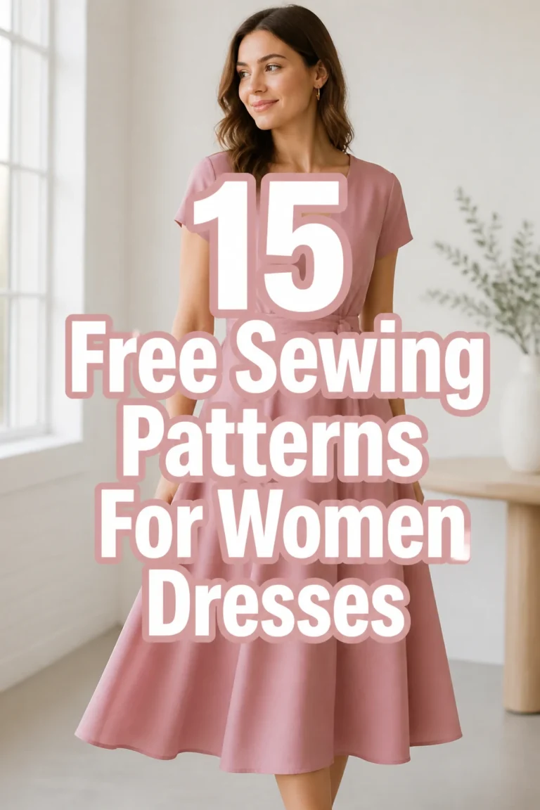 15 Free Sewing Patterns For Women Dresses