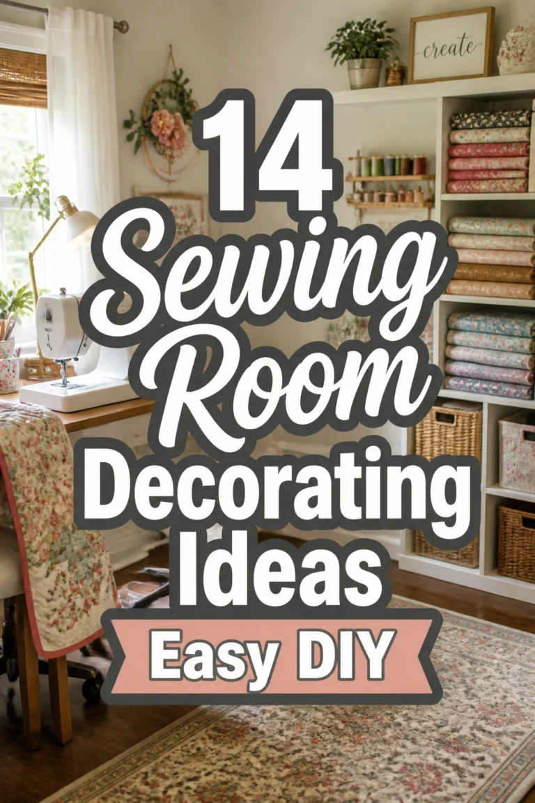 14 Sewing Room Decorating Ideas Easy DIY