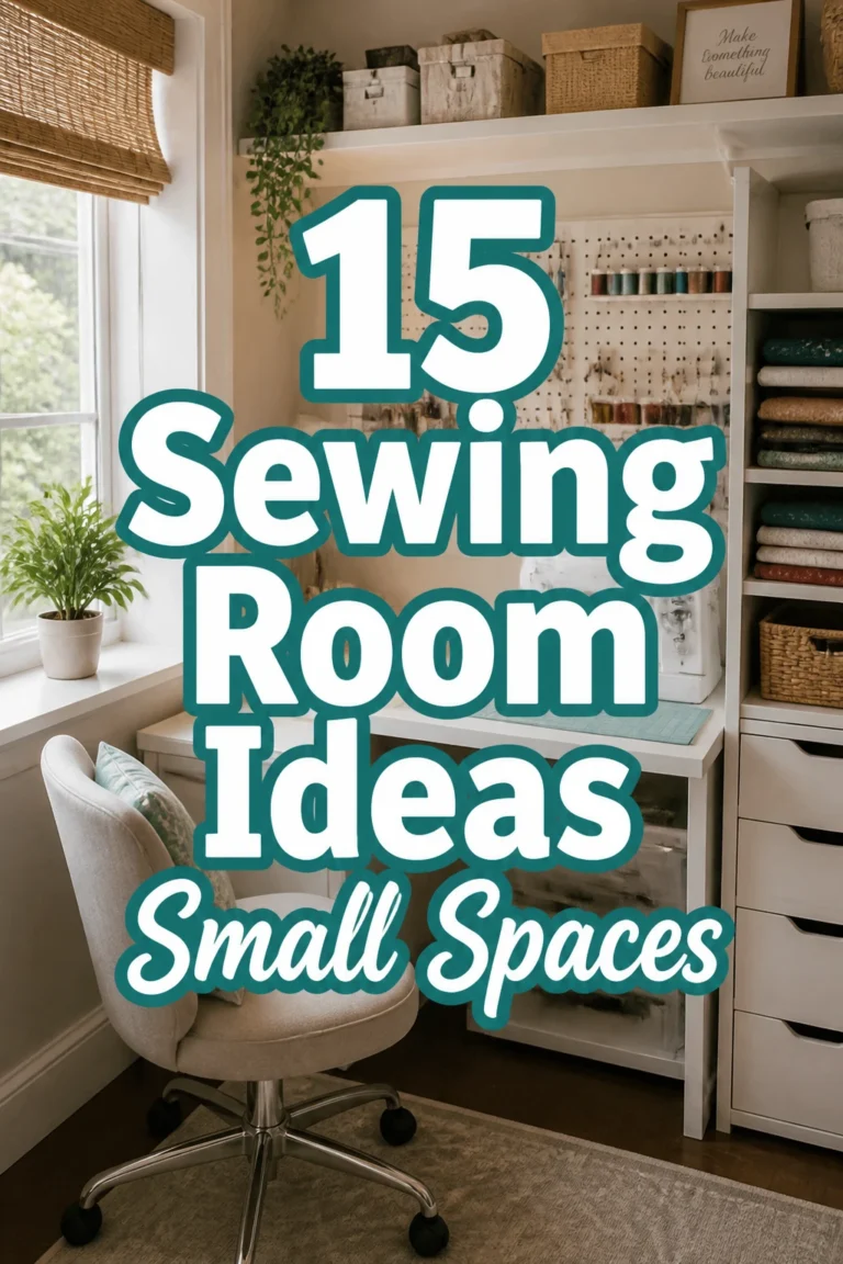 15 Sewing Room Ideas Small Spaces
