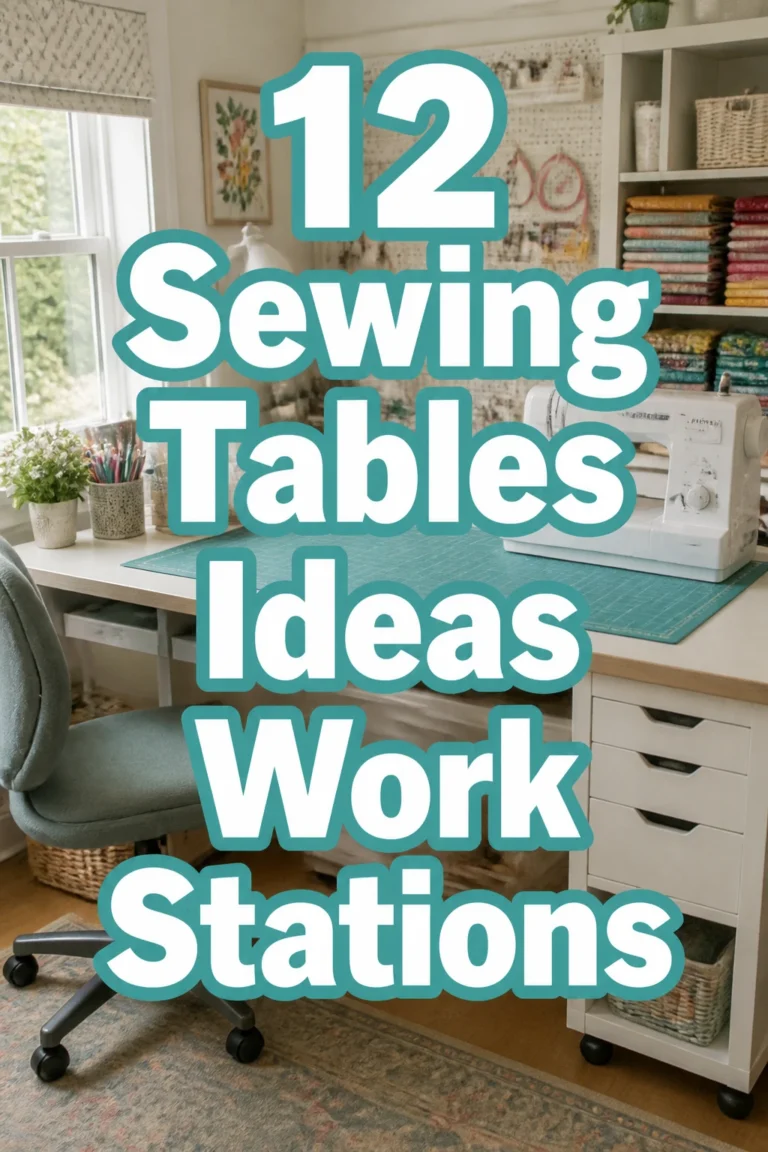 12 Sewing Tables Ideas Work Stations