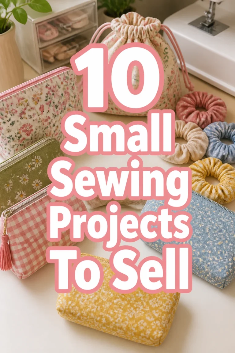 10 Small Sewing Projects To Sell
