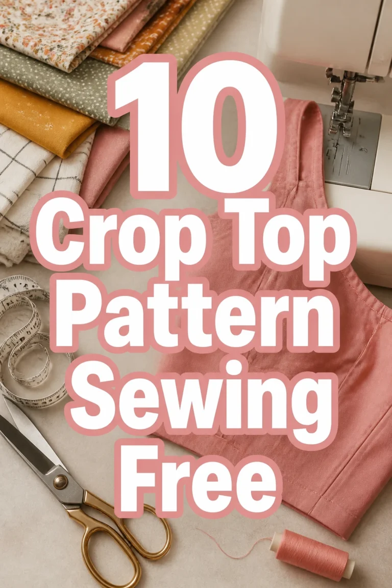 10 Crop Top Pattern Sewing Free