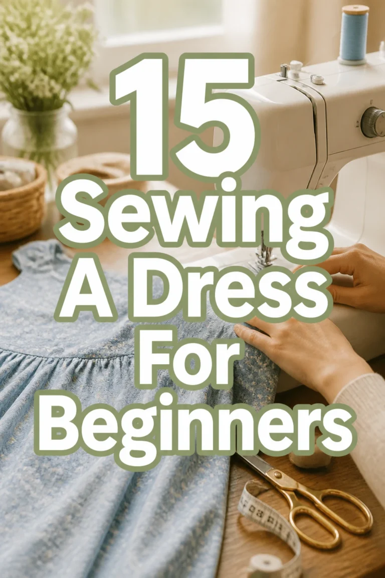 15 Sewing A Dress For Beginners